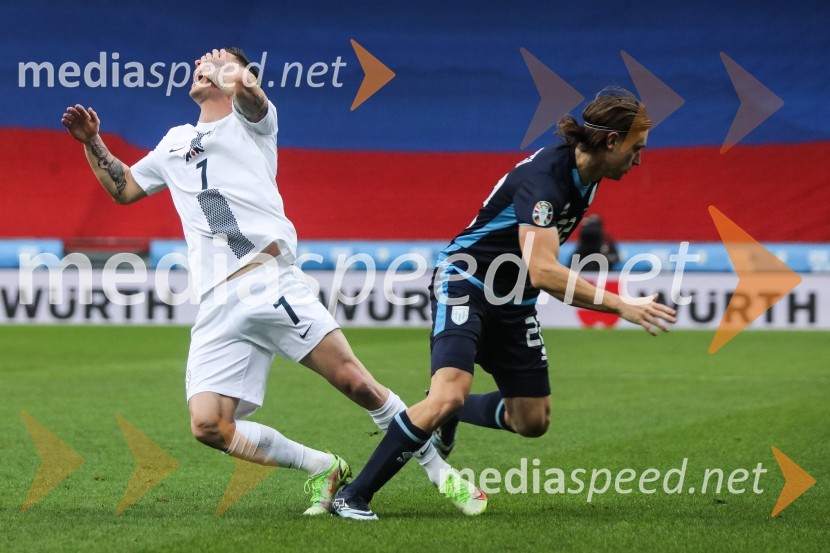  Benjamin Verbič, nogometaš, Slovenija;  Filippo Fabbri, nogometaš, San MarinoSlovenija - San Marino, kvalifikacije za evropsko prvenstvo 2024