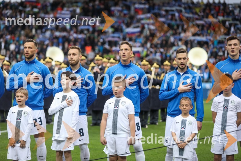  David Brekalo, nogometaš, Slovenija;  Sandi Lovrić, nogometaš, Slovenija;  Andres Vombergar, nogometaš, Slovenija;  Petar Stojanović, nogometaš, Slovenija;  Benjamin Šeško, nogometaš, SlovenijaSlovenija - San Marino, kvalifikacije za evropsko prvenstvo 2024