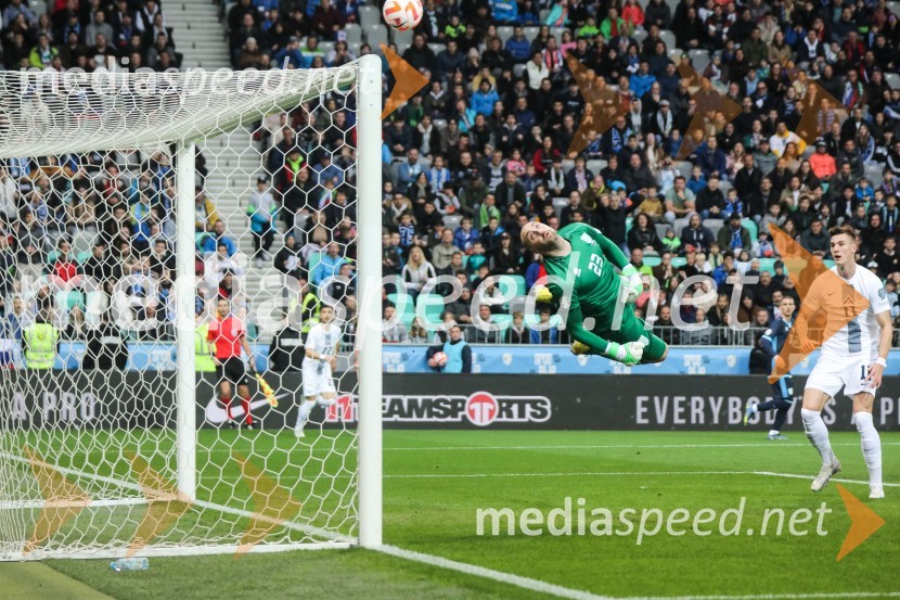  Elia Benedettini, vratar, San Marino;  Benjamin Šeško, nogometaš, SlovenijaSlovenija - San Marino, kvalifikacije za evropsko prvenstvo 2024