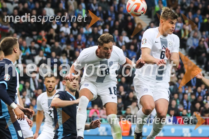  Andres Vombergar, nogometaš, Slovenija;  Jaka Bijol, nogometaš, SlovenijaSlovenija - San Marino, kvalifikacije za evropsko prvenstvo 2024