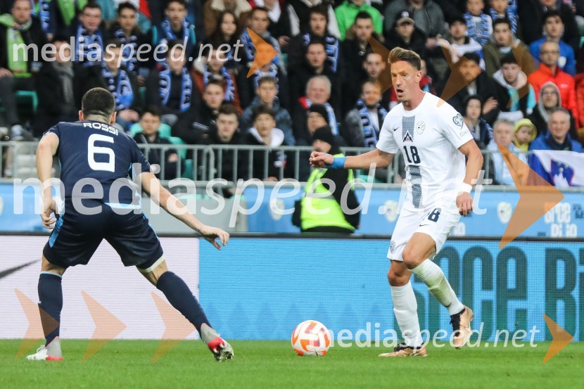  Dante Rossi, nogometaš, San Marino;  Andres Vombergar, nogometaš, SlovenijaSlovenija - San Marino, kvalifikacije za evropsko prvenstvo 2024