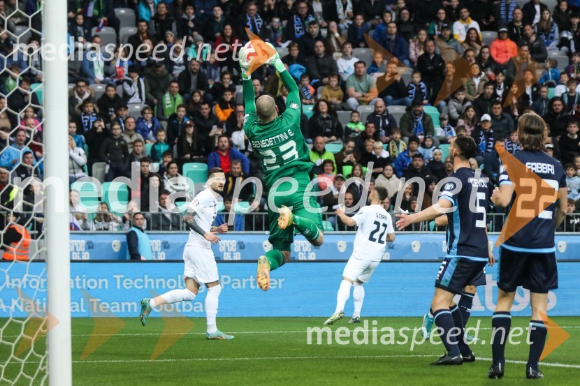  Elia Benedettini, vratar, San MarinoSlovenija - San Marino, kvalifikacije za evropsko prvenstvo 2024