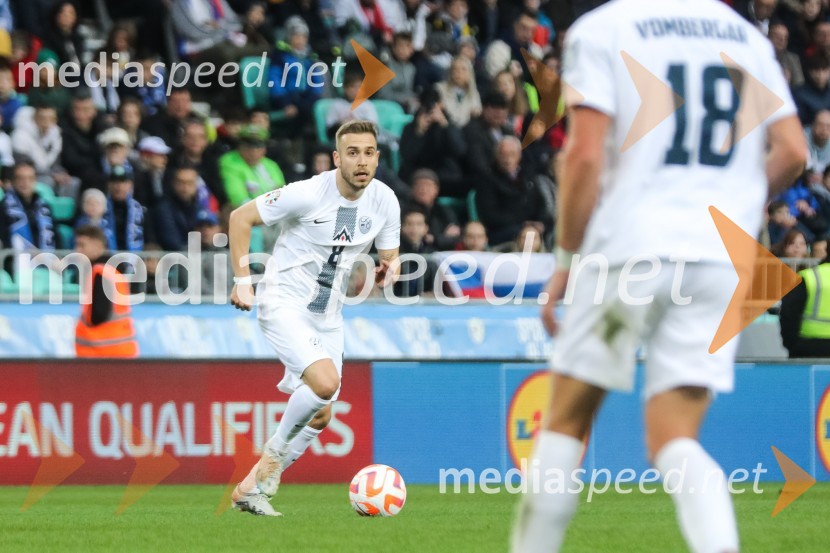  Sandi Lovrić, nogometašSlovenija - San Marino, kvalifikacije za evropsko prvenstvo 2024