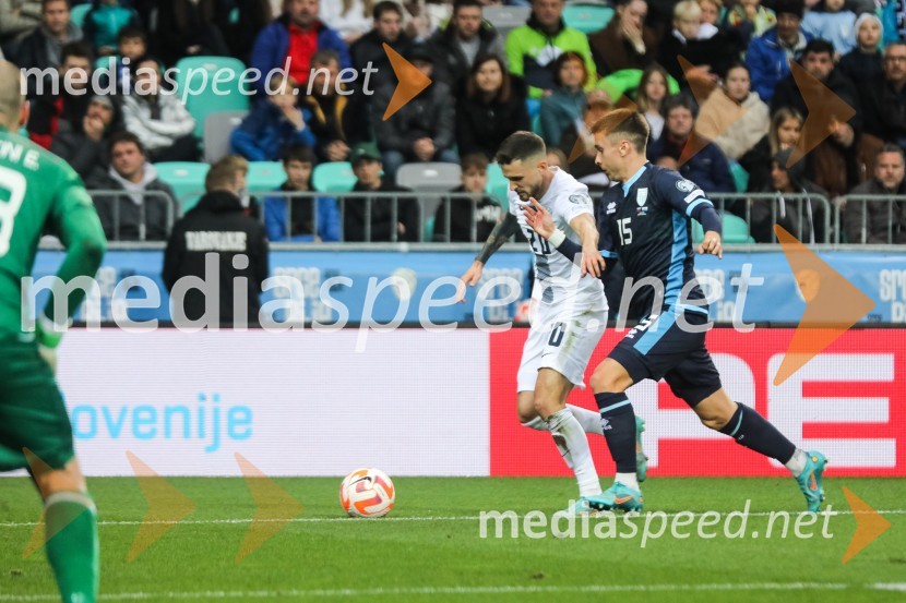  Miha Zajc, nogometaš, Slovenija;  Alessandro Tosi, nogometaš, San MarinoSlovenija - San Marino, kvalifikacije za evropsko prvenstvo 2024