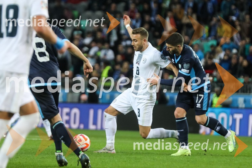  Sandi Lovrić, nogometaš, Slovenija;  Alessandro Golinucci, nogometaš, San MarinoSlovenija - San Marino, kvalifikacije za evropsko prvenstvo 2024