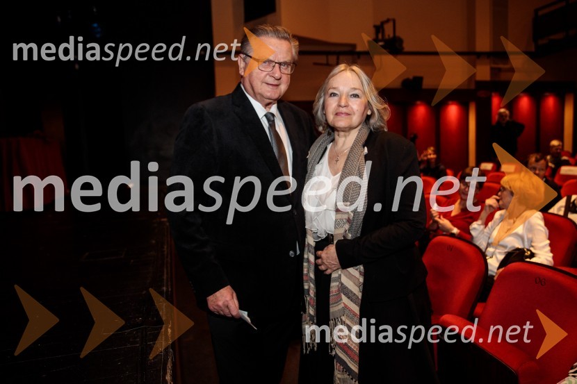  Dušan Mlakar, režiser;  Milada Kalezić, igralka53. Teden slovenske drame, otvoritev