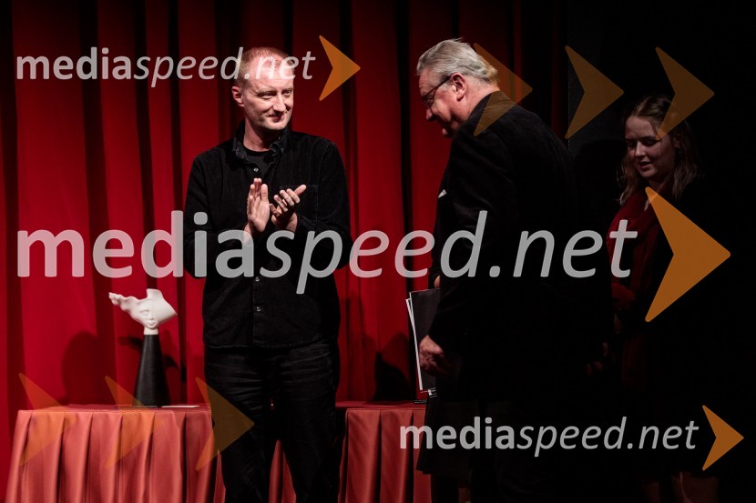  Alen Jelen, režiser, dramaturg, umetniški vodja, igralec;  Dušan Mlakar, režiser53. Teden slovenske drame, otvoritev