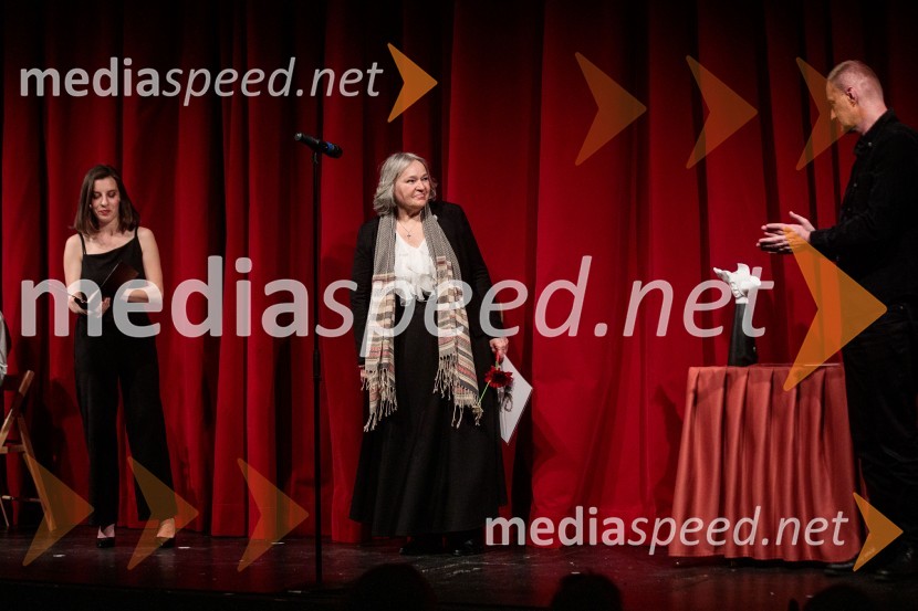  Tina Resman, igralka;  Milada Kalezić, igralka;  Alen Jelen, režiser, dramaturg, umetniški vodja, igralec53. Teden slovenske drame, otvoritev