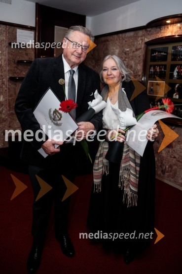  Dušan Mlakar, režiser;  Milada Kalezić, igralka53. Teden slovenske drame, otvoritev