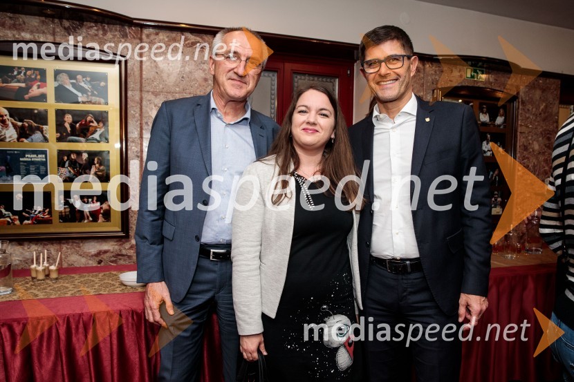  Bojan Veselinovič, direktor, Slovenska tiskovna agencija;  ... ;  Matjaž Rakovec, župan Mestne občine Kranj53. Teden slovenske drame, otvoritev