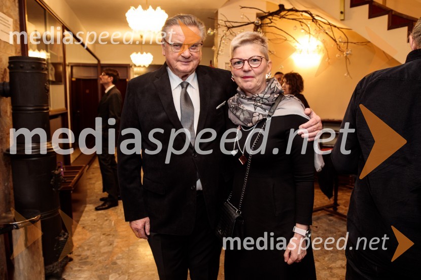  Dušan Mlakar, režiser;  Mirjam Drnovšček, direktorica, SNG Nova Gorica53. Teden slovenske drame, otvoritev