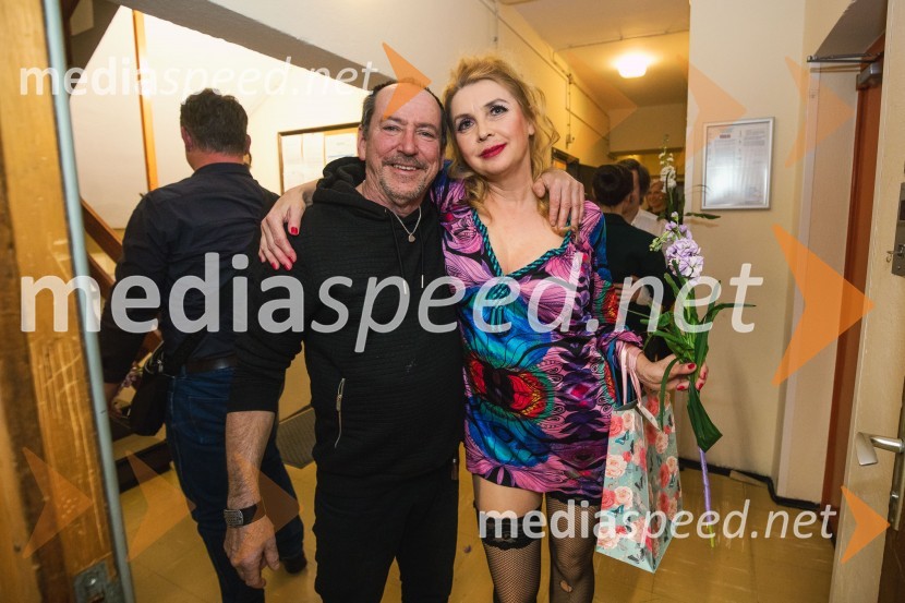  Ciril Roblek, inspicient PGK;  Darja Reichman, igralka53. Teden slovenske drame, otvoritev