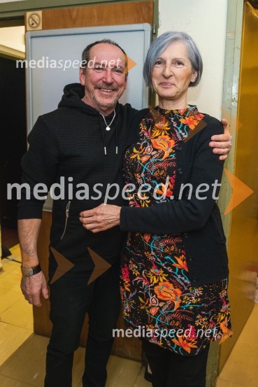  Ciril Roblek, inspicient PGK;  Bojana Fornazarič, garderoberka PGK53. Teden slovenske drame, otvoritev