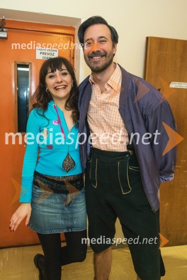  Živa Selan, igralka;  Miha Rodman, igralec53. Teden slovenske drame, otvoritev