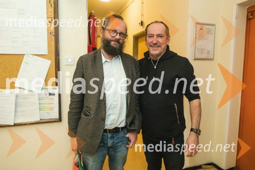  Sebastijan  Horvat, režiser;  Ciril Roblek, inspicient PGK53. Teden slovenske drame, otvoritev