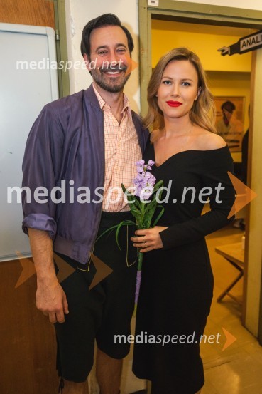  Miha Rodman, igralec;  Paola Rodman, italijanistka in umetnostna zgodovinarka53. Teden slovenske drame, otvoritev