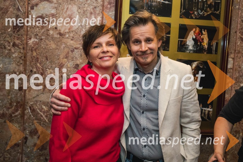  Vesna  Slapar, igralka;  Aljoša Ternovšek, igralec53. Teden slovenske drame, otvoritev