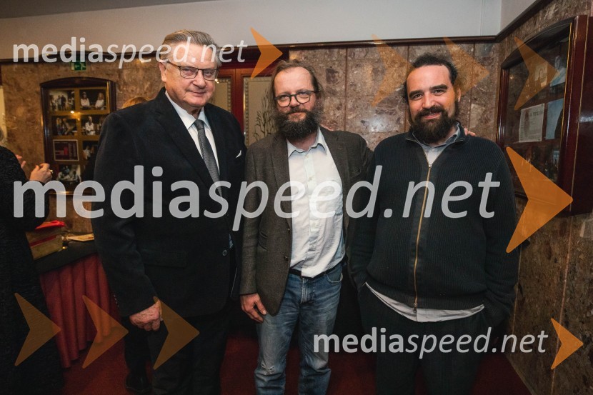  Dušan Mlakar, režiser;  Sebastijan  Horvat, režiser;   Jure Novak, režiser, direktor, Prešernovo gledališče Kranj53. Teden slovenske drame, otvoritev