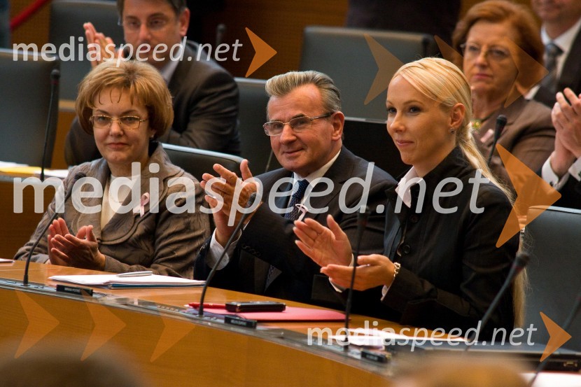  Majda Potrata, nekdanja državnozborska poslanka;  Miran Potrč, nekdanji poslanec Državnega zbora;  Melita Župevc, poslankaUmrl je Miran Potrč, nekdanji politik in pravnik