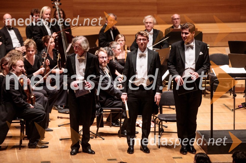  Gotthold Schwarz, Jezus;  Jonas Müller, bas;  Patrick Grahl, tenorKomorni zbor Stuttgart & Dvorna kapela Stuttgart, Cankarjev dom