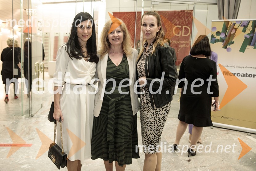  Sanja Savič, Pwc;  Jana  Benčina Henigman, članica uprave banke, N Banka Slovenija, članica nadzornega odbora, Slovensko-nemška gospodarska zbornica;  Draga  Cukjati, članica uprave , Mercator d.d. Komorni zbor Stuttgart & Dvorna kapela Stuttgart, Cankarjev dom