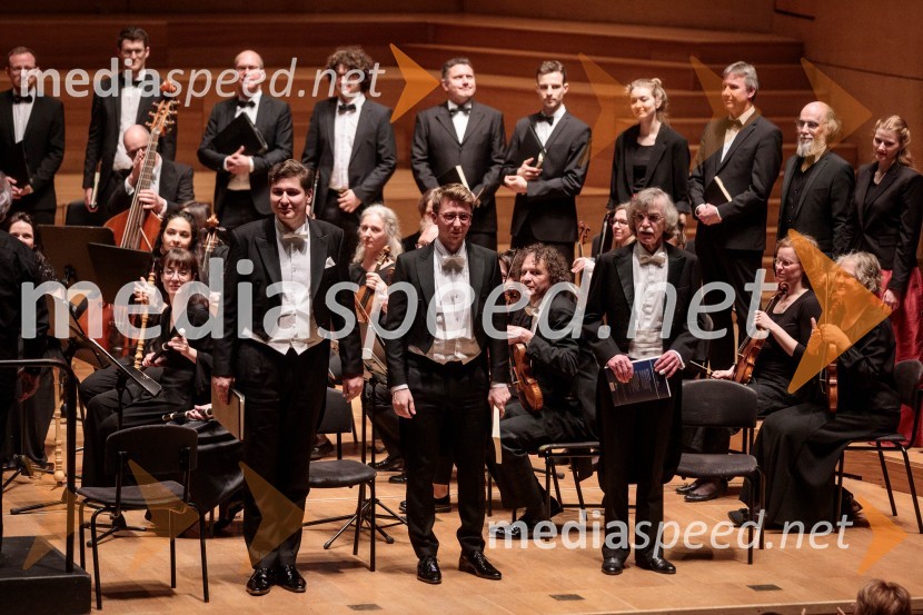  Patrick Grahl, tenor;  Jonas Müller, bas;  Gotthold Schwarz, JezusKomorni zbor Stuttgart & Dvorna kapela Stuttgart, Cankarjev dom