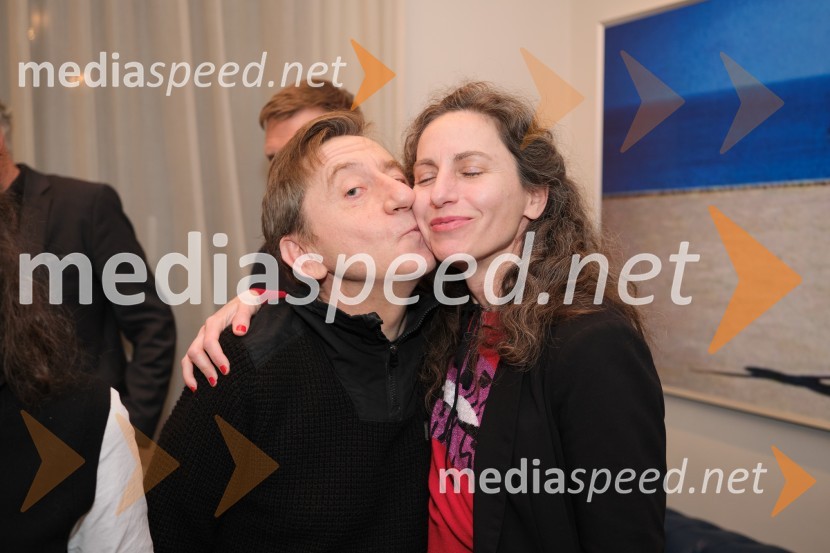  Gregor Baković, igralec;  Urša Vidic, scenografinjaMrakijada, premiera drame v SNG Ljubljana