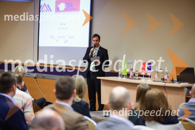  Rok Capl, v.d. direktor, Spirit SloveniaČaj z razlogom: Poslovanje z Združenim kraljestvom, Kranjska Gora