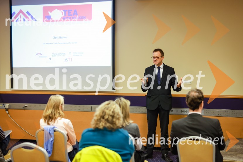  Chris Barton, visoki komisar britanske vlade za trgovino z EvropoČaj z razlogom: Poslovanje z Združenim kraljestvom, Kranjska Gora