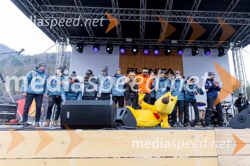 Smučarski skakalci, Slovenija; Melani Mekicar in Challe SallePlanica 2023, četrtek