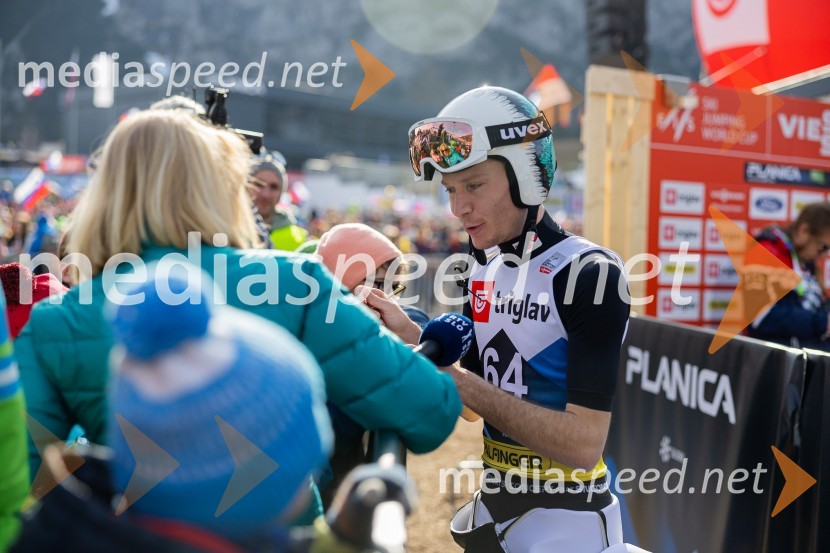  Anže Lanišek, smučarski skakalecPlanica 2023, četrtek