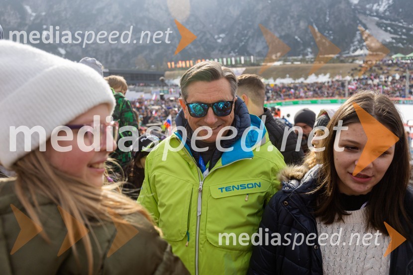  Borut Pahor, nekdanji predsednik Republike SlovenijePlanica 2023, četrtek