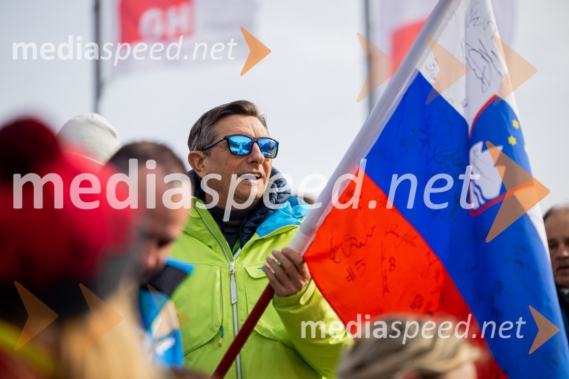  Borut Pahor, nekdanji predsednik Republike SlovenijePlanica 2023, četrtek