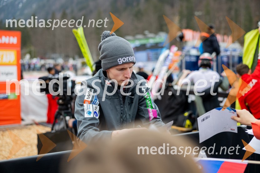  Lovro Kos, smučarski skakalecPlanica 2023, četrtek