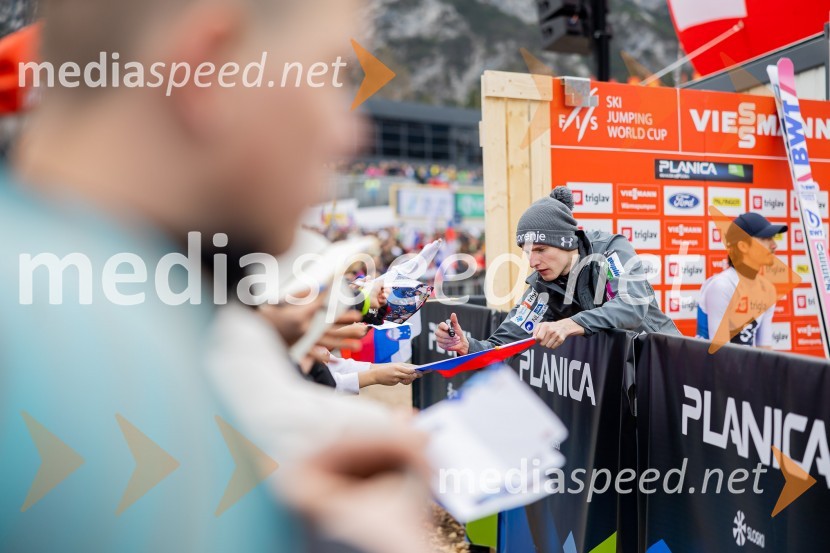  Lovro Kos, smučarski skakalecPlanica 2023, četrtek