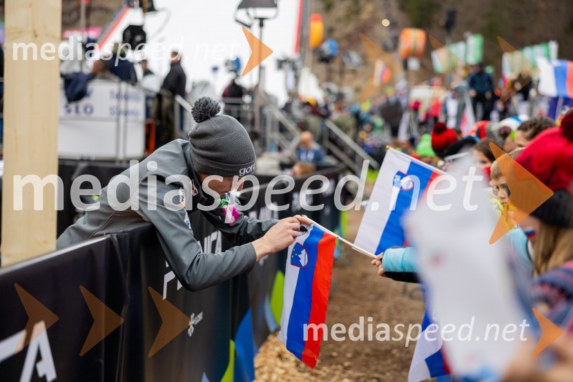  Lovro Kos, smučarski skakalecPlanica 2023, četrtek