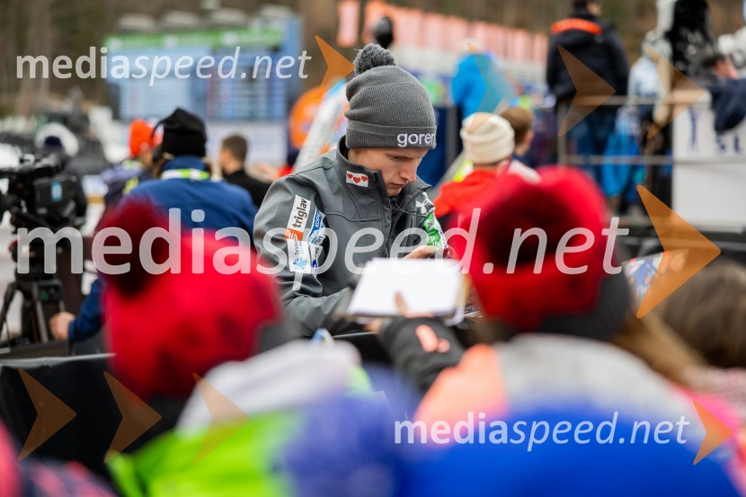  Lovro Kos, smučarski skakalecPlanica 2023, četrtek