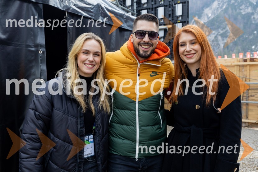  Melani Mekicar, radijska in televizijska voditeljica;  Challe Salle, glasbenik, raper;  Eva Boto, pevkaPlanica 2023, četrtek