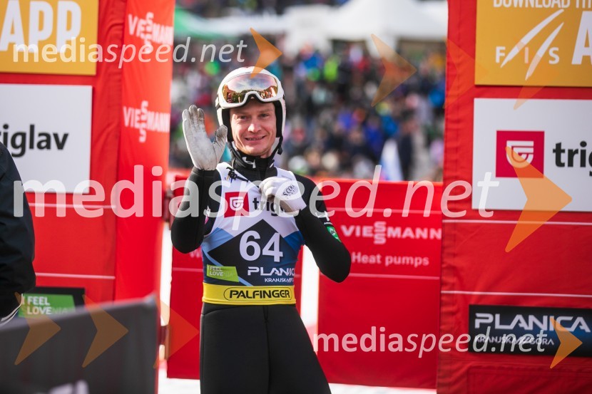  Anže Lanišek, smučarski skakalecPlanica 2023, četrtek