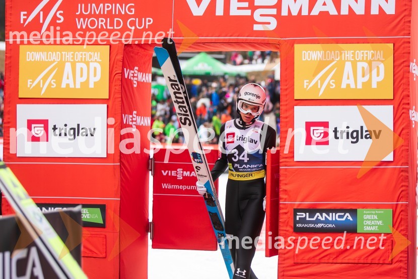  Zak Mogel, smučarski skakalecPlanica 2023, četrtek