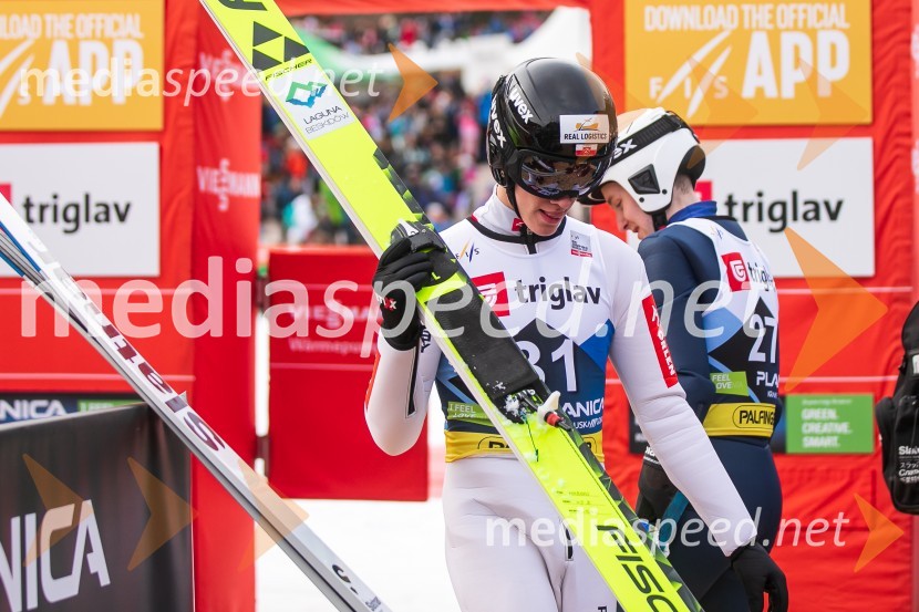  Jan Habdas, smučarski skakalec (Poljska)Planica 2023, četrtek