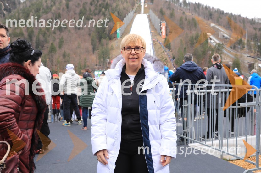 dr. Nataša Pirc Musar, predsednica Republike SlovenijePlanica 2023, sobota