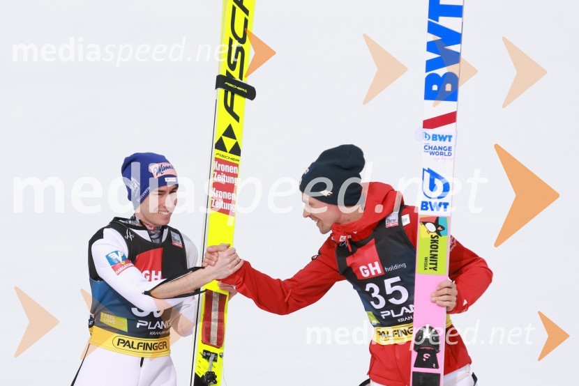  Stefan Kraft, smučarski skakalec (Avstrija);  Piotr Żyła, smučarski skakalec (Poljska)Planica 2023, sobota