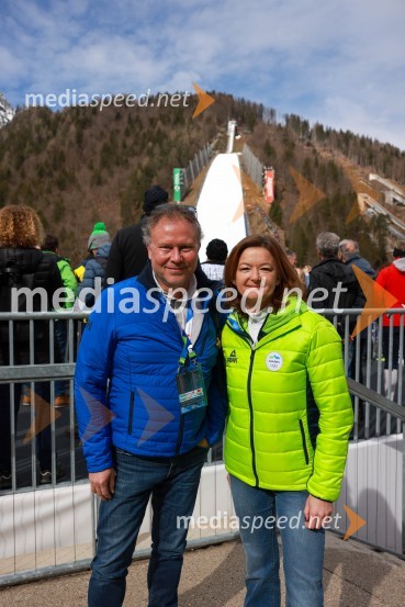  Veit-Ulrich Braun, novinar;  Tanja Fajon, podpredsednica vlade in ministrica za zunanje zadevePlanica 2023, sobota