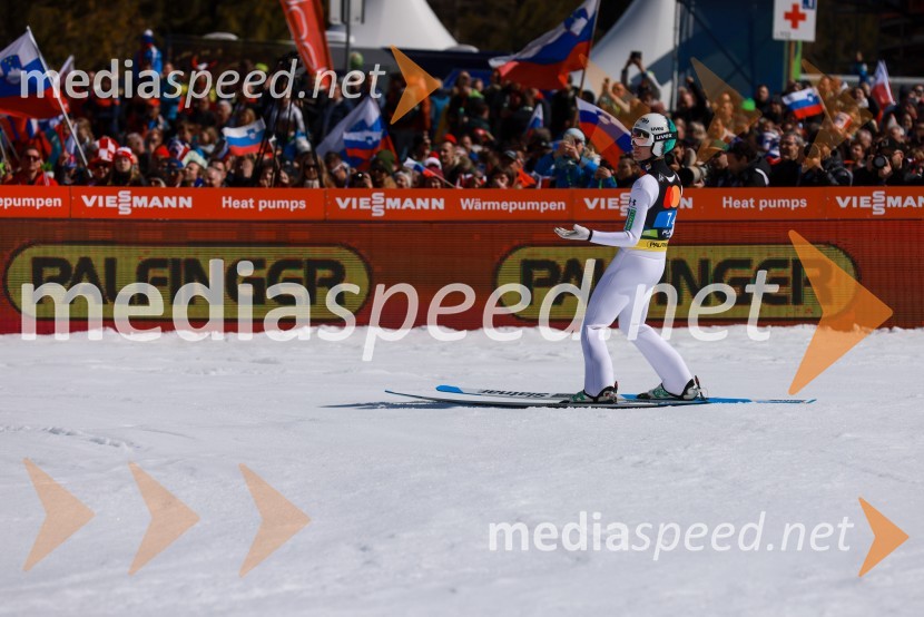  Anže Lanišek, smučarski skakalecPlanica 2023, sobota