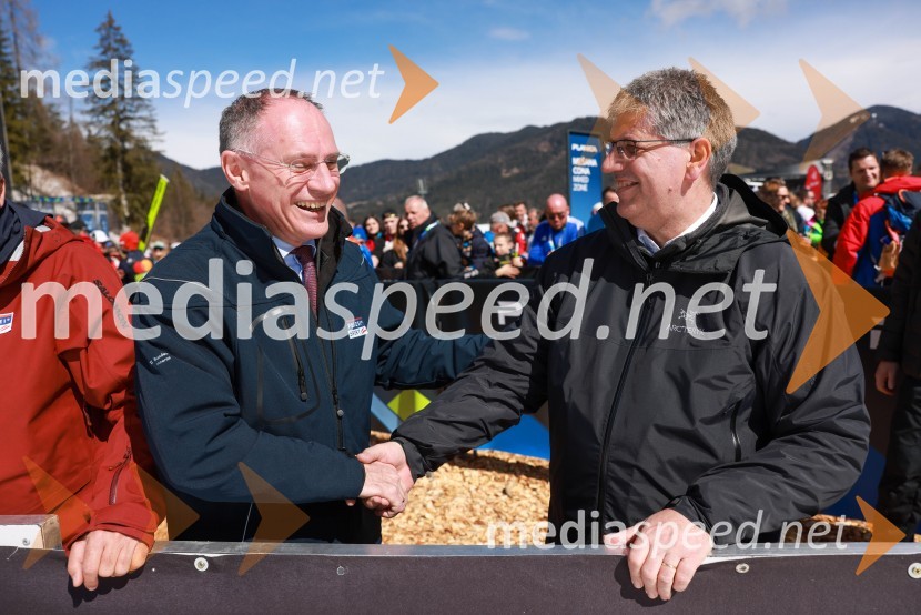  Gerhard Karner;  Boštjan Poklukar, minister za notranje zadeve RSPlanica 2023, sobota