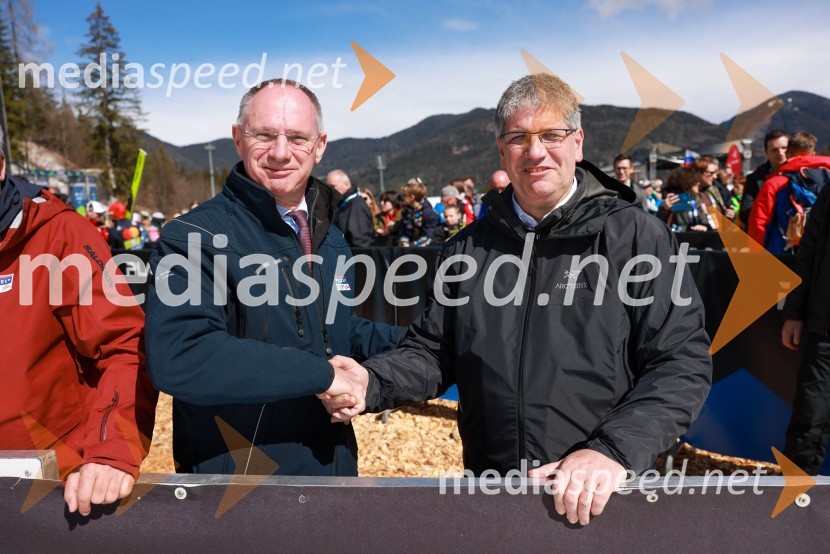  Gerhard Karner;  Boštjan Poklukar, minister za notranje zadeve RSPlanica 2023, sobota