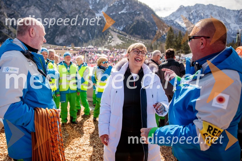 dr. Nataša Pirc Musar, predsednica Republike SlovenijePlanica 2023, sobota