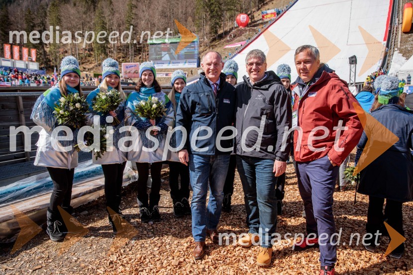  Gerhard Karner;  Boštjan Poklukar, minister za notranje zadeve RS;  ... Planica 2023, sobota