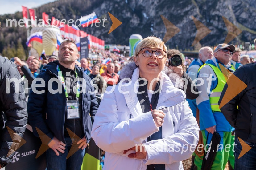 dr. Nataša Pirc Musar, predsednica Republike SlovenijePlanica 2023, sobota